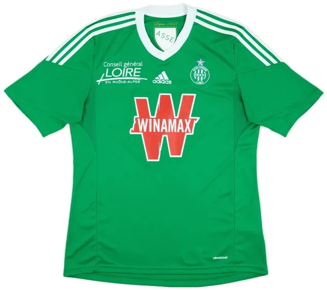 adidas 2013-14 Saint-Etienne Home Shirt - 8/10 - (L)