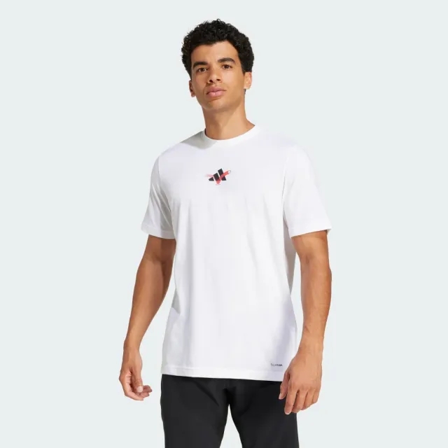 Adidas Happy 3 Balls Graphic Short Sleeve T-shirt