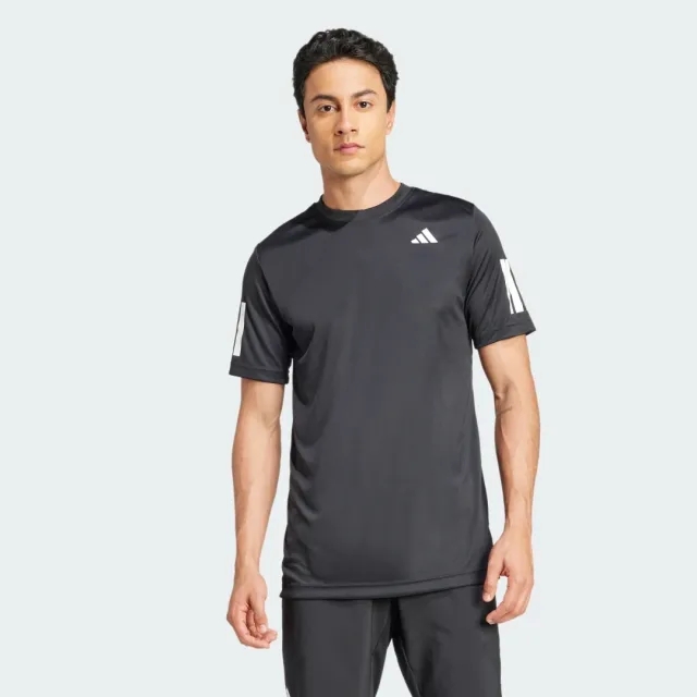 Adidas Club 3 Stripes Short Sleeve T-shirt