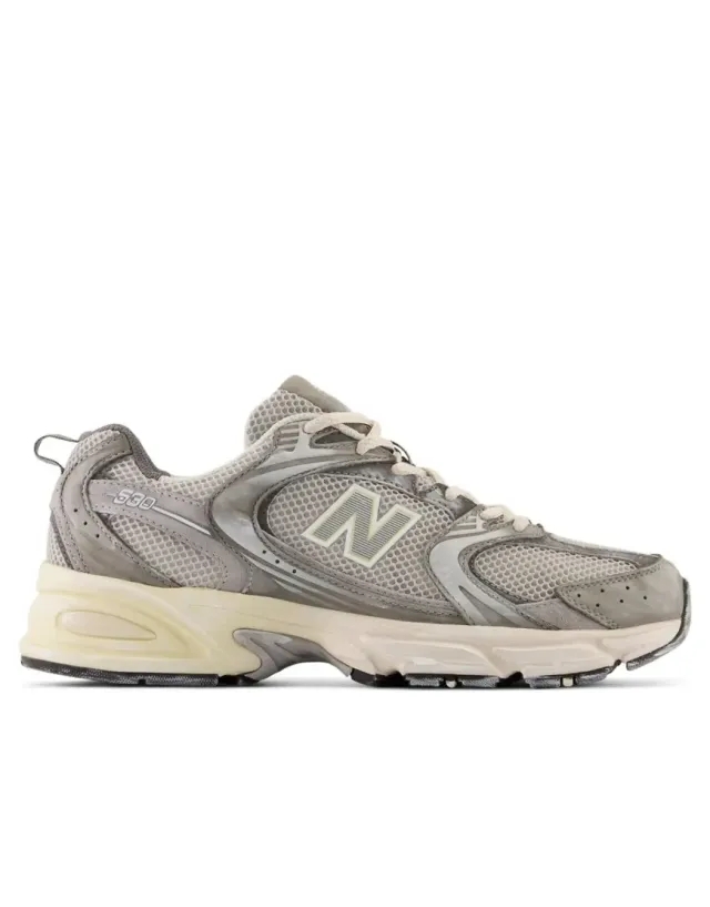 New Balance Unisex 530 in Grey Suede/Mesh