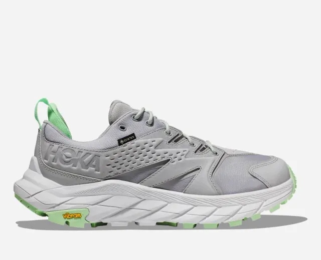 Hoka One One HOKA Anacapa Low GORE-TEX Hiking Shoes in Harbor Mist/Lime Glow