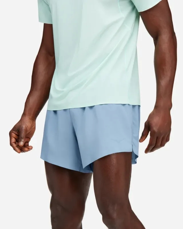 Hoka One One HOKA Men's Glide 5'' Short with Brief in Shadow