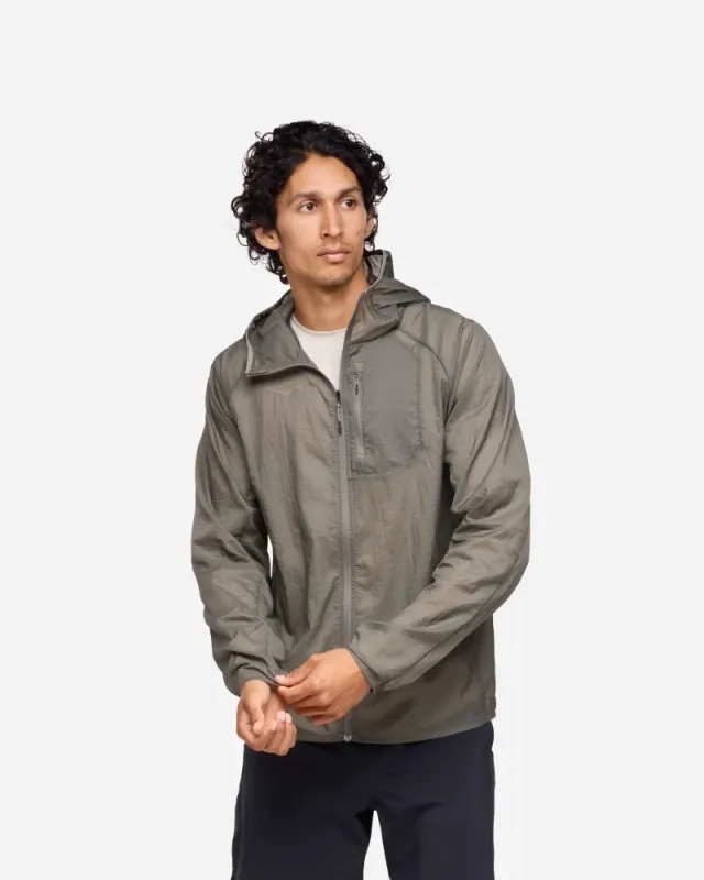Hoka One One HOKA Men's Skyflow Jacket in Olive Haze