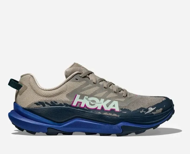 Hoka One One HOKA Men's Torrent 4 Trail Shoes in Farro/Ultramarine