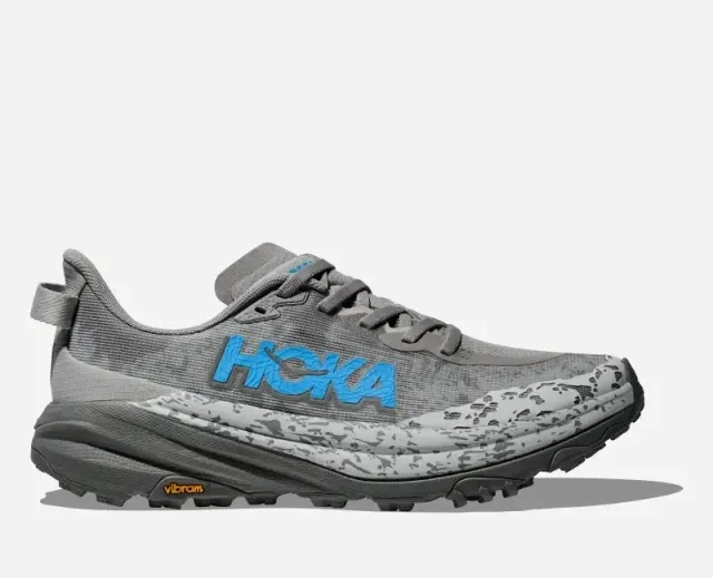 Hoka One One HOKA Women's Speedgoat 6 Trail Shoes in Stellar Grey/Asteroid