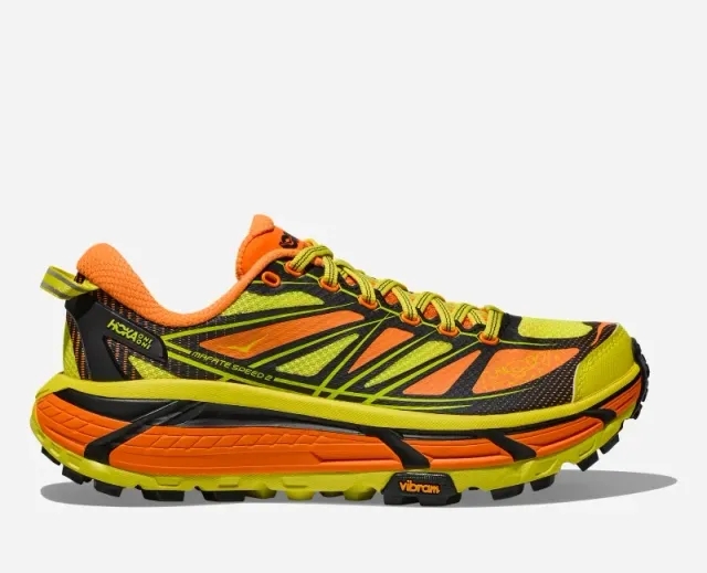 HOKA ONE ONE U Mafate Speed 2 Electric Tangerine/Hoka Citrus