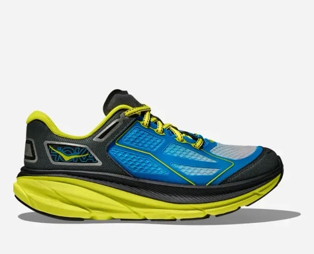 Hoka One One HOKA Clifton One9 Lifestyle Shoes in Hoka Blue/Hoka Citrus