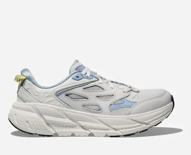 Hoka One One HOKA Clifton L Walking Shoes in Cosmic Grey/Varsity Navy