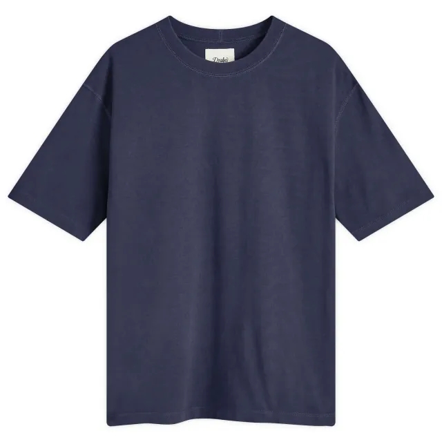 Drake's Men's Hiking T-Shirt Navy