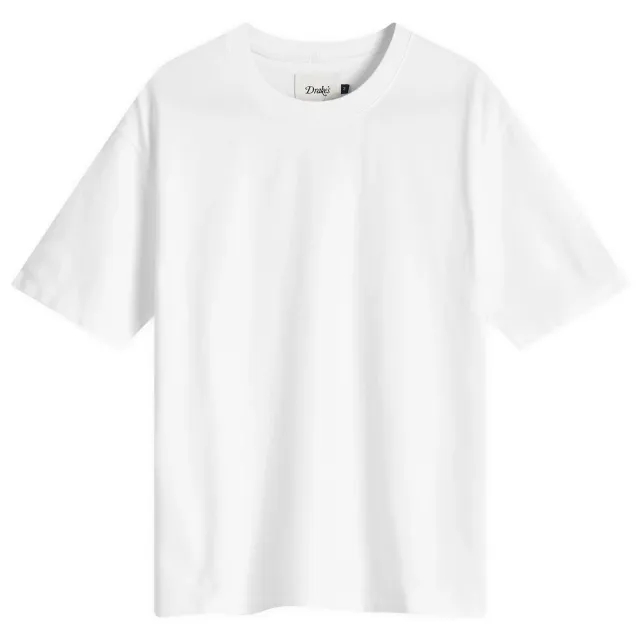 Drake's Men's Hiking T-Shirt White