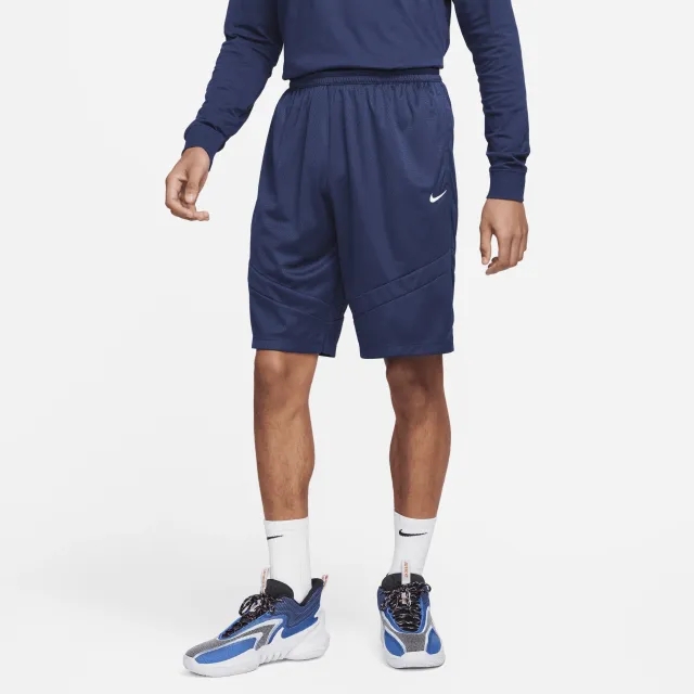 Nike Icon Men's Dri-FIT 28cm (approx.) Basketball Shorts - Blue - Polyester