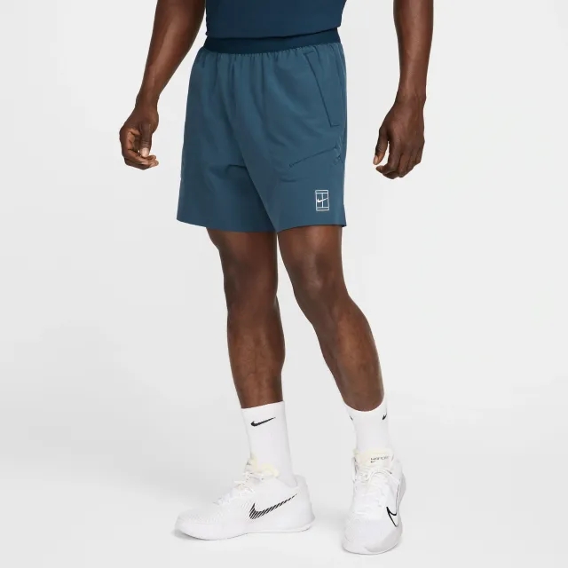 NikeCourt Advantage Men's Dri-FIT 15cm (approx.) Tennis Shorts - Blue - Polyester/Elastane