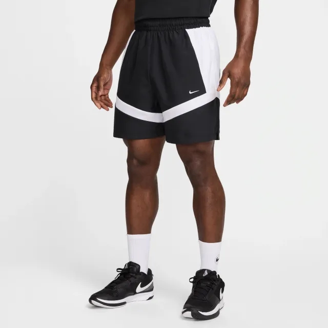 Nike Icon Men's 15cm (approx.) Woven Basketball Shorts - Black - Polyester