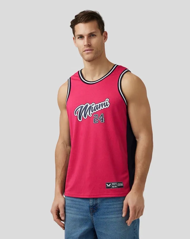 Castore Oracle Red Bull Racing Unisex Miami Basketball Jersey