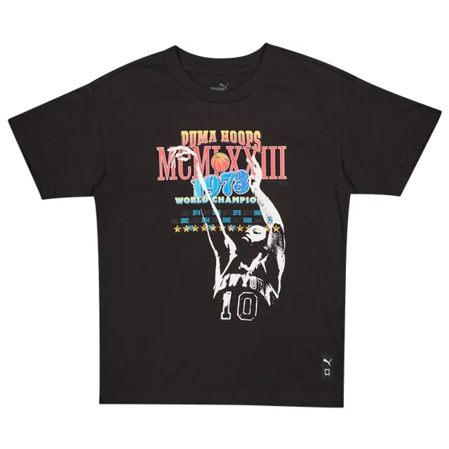 Puma Basketball Crowd Craze Unisex T-Shirts - Black