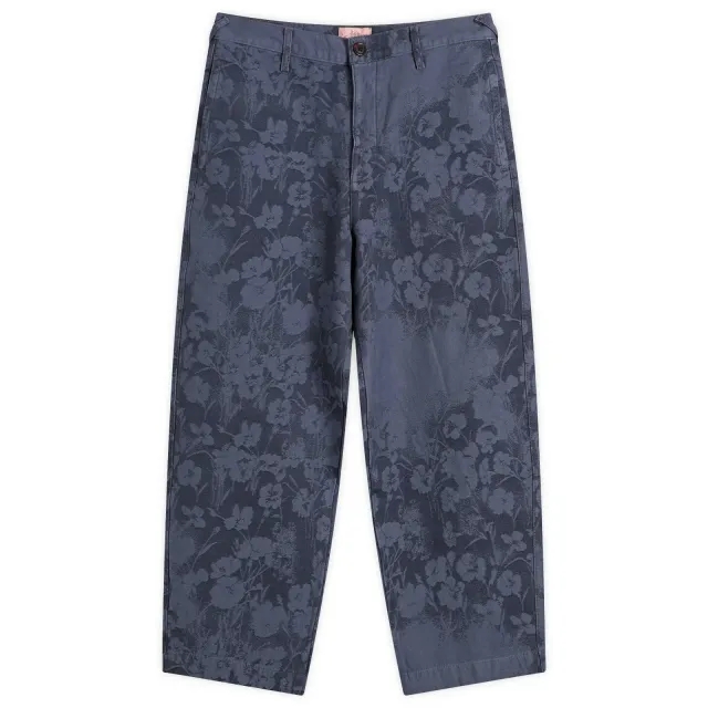 Paul Smith Men's x Lee Jacquard Denim Tapered Trousers Blue