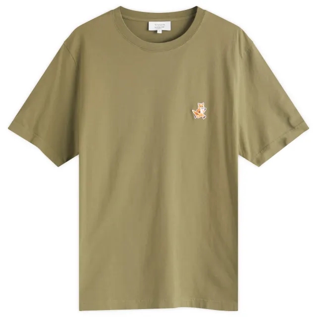 Maison Kitsuné Maison Kitsune Speedy Fox Patch Comfort T-Shirt Bay Leaf