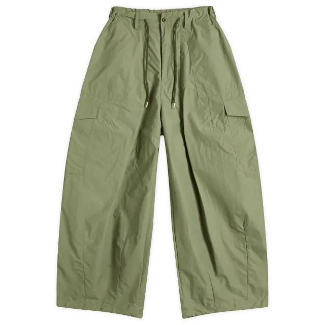 FrizmWORKS Men's Nylon Cargo Balloon Pants Olive