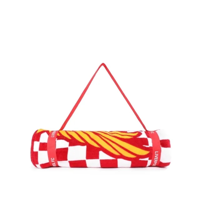 Liverpool FC LFC Beach Towel Check