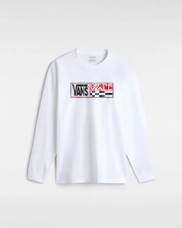 Vans - Hi Stretch Long Sleeve T-Shirt, Man, White