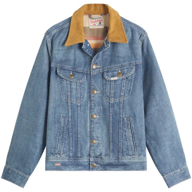 Paul Smith Men's x Lee Storm Rider Denim Jacket Blue