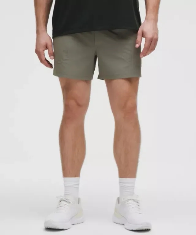 lululemon IE lululemon – Men's License to Train Linerless Shorts – 5 – Color Grey – Size 2XL
