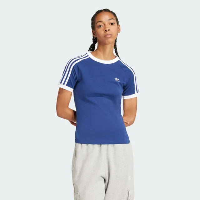 adidas 3-Stripes Slim Raglan T-Shirt