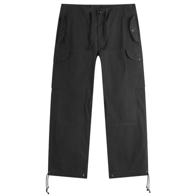 Maison Margiela Men's Relaxed Cargo Pants Black