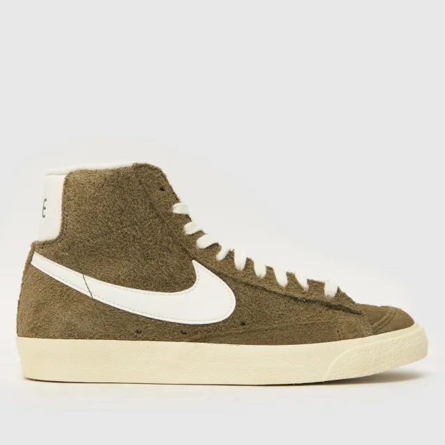 Nike Blazer Mid 77  in Khaki