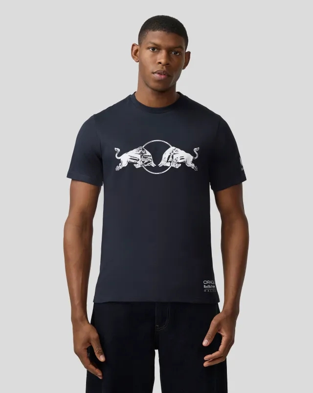 Castore Oracle Red Bull Racing Unisex Graphic Bull T-shirt - Brilliant White