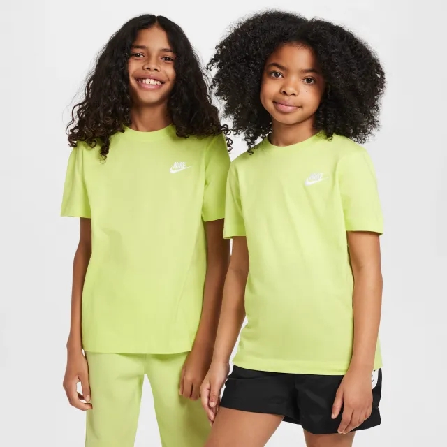 Nike Sportswear Older Kids' T-Shirt - Yellow - Cotton