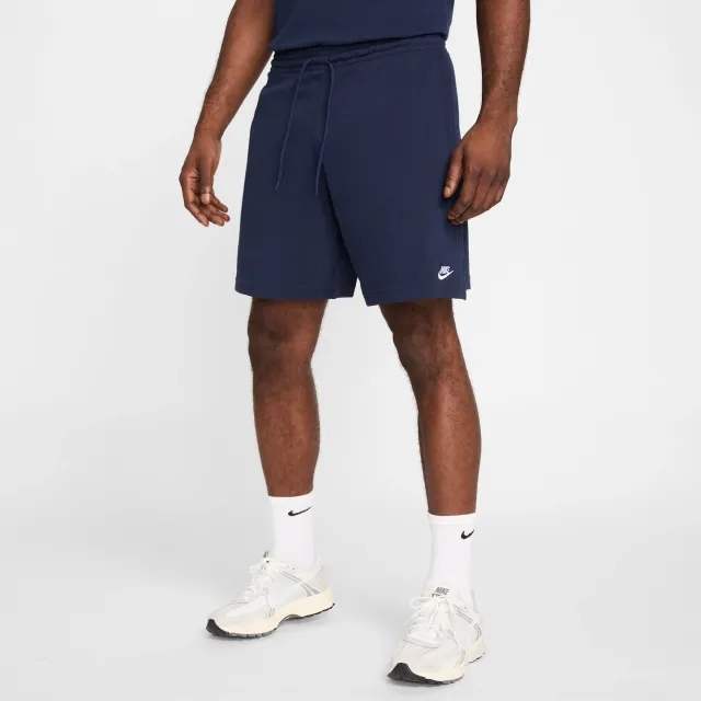 Nike Club Men's Knit Shorts - Blue - Cotton