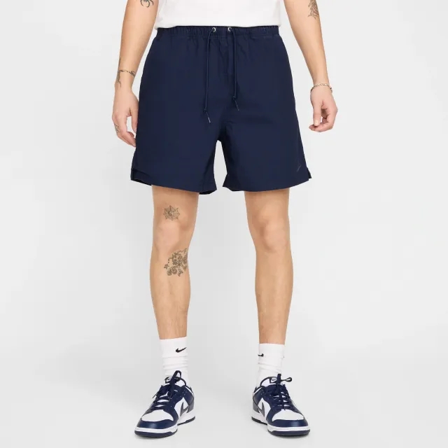 Nike Club Men's Flow Shorts - Blue - Cotton