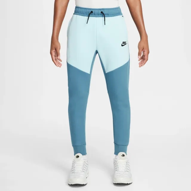 Nike Sportswear Tech Fleece Older Kids' Joggers - Blue - Cotton/Polyester