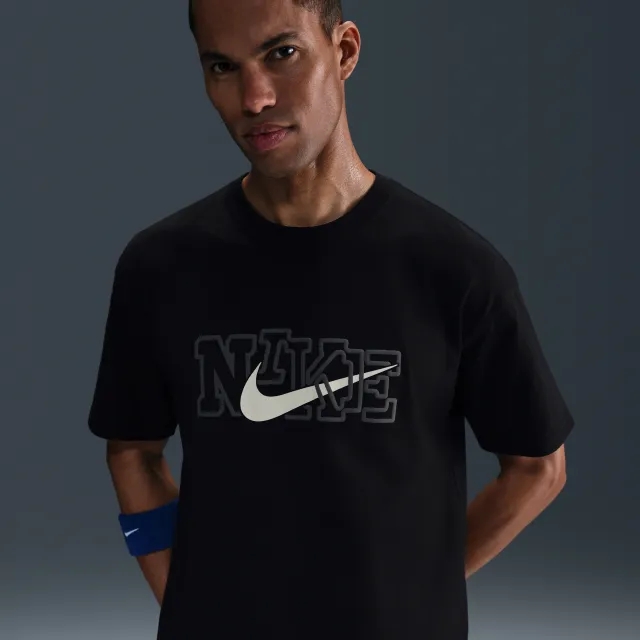 Nike Basketball Stencil T-Shirt - Black - Mens