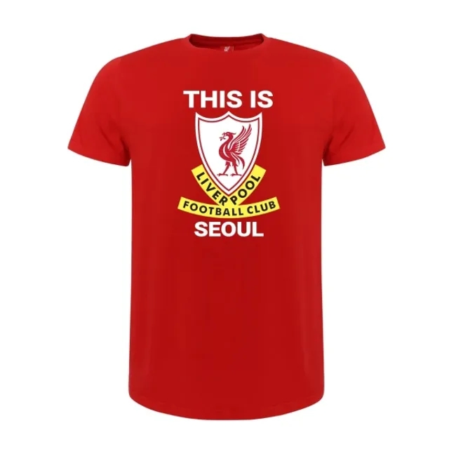 Liverpool FC LFC Adults This Is Anfield City Tee Seoul