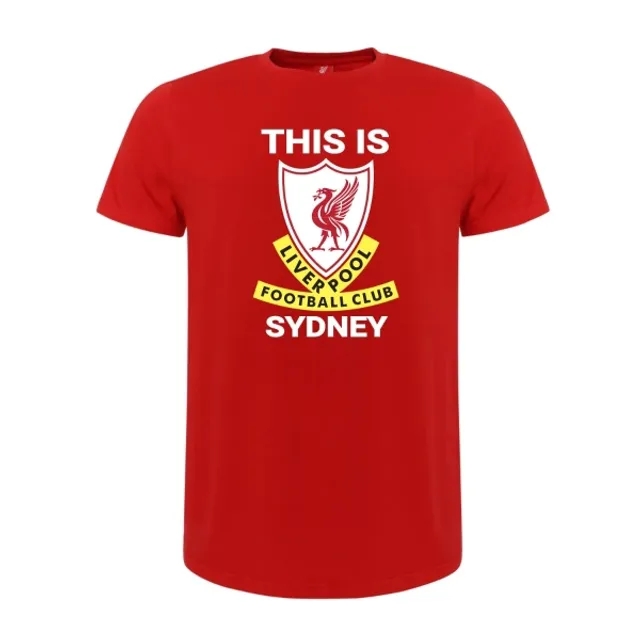 Liverpool FC LFC Adults This Is Anfield City Tee Sydney