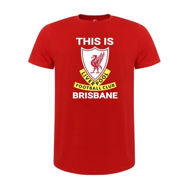 Liverpool FC LFC Adults This Is Anfield City Tee Brisbane
