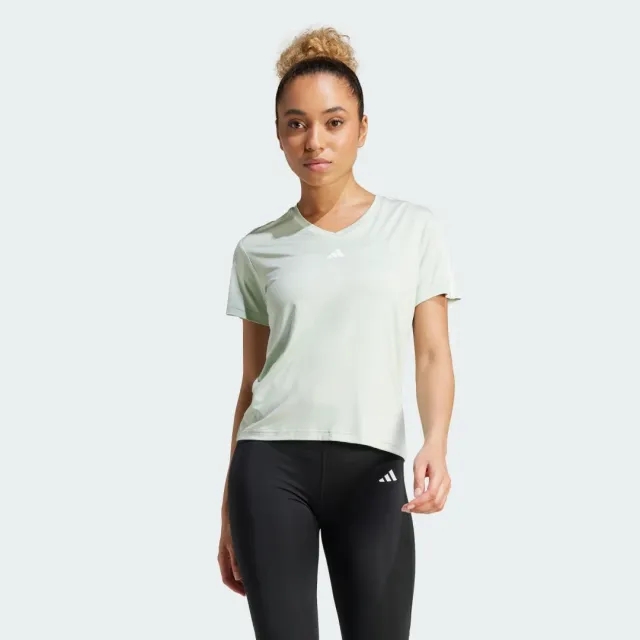 adidas AEROREADY Train Essentials 3-Stripes V-neck T-Shirt