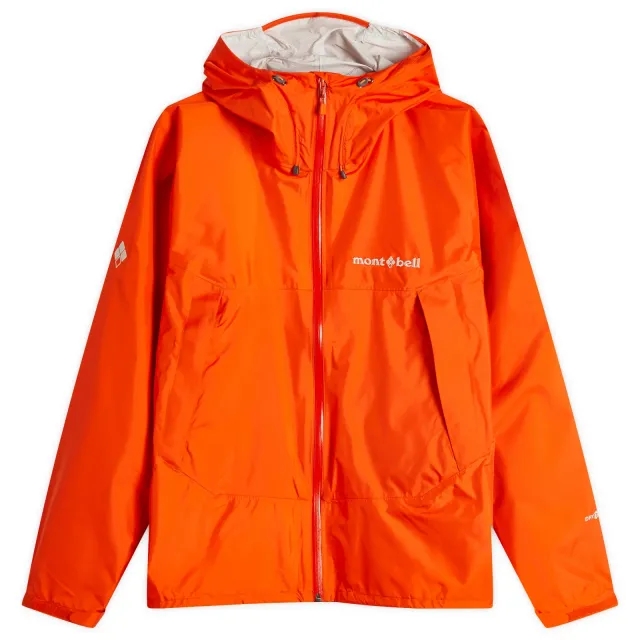 Montbell Men's Rain Hiker Jacket Orange Red