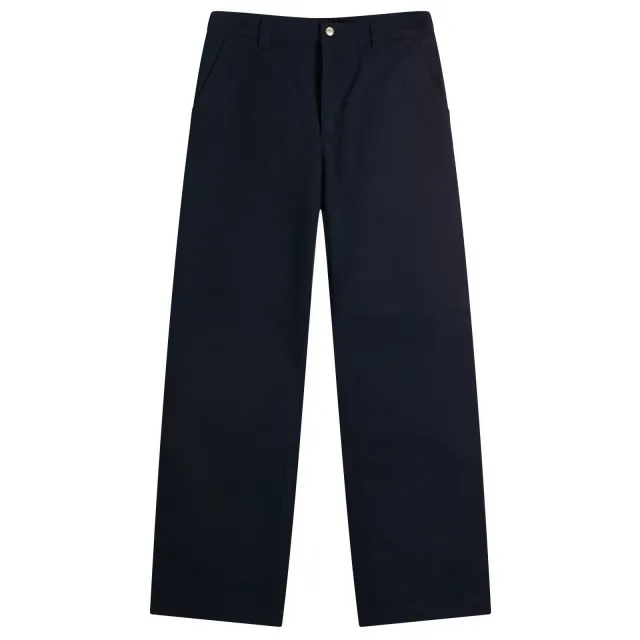Gucci Men's Heavy Cotton Canvas Workwear Pants Ink