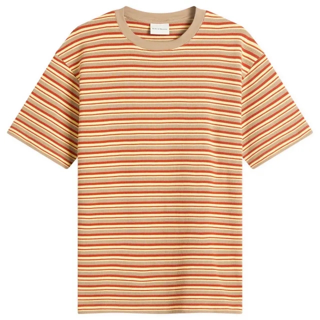 Drôle de Monsieur Men's Striped T-Shirt Banana