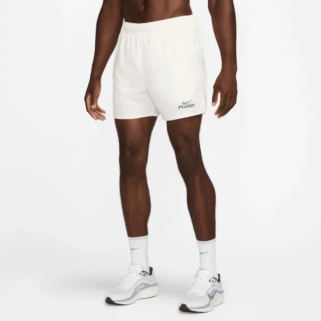 Nike Challenger Flash Men's Dri-FIT 12.5cm (approx.) Brief-Lined Running Shorts - White - Polyester