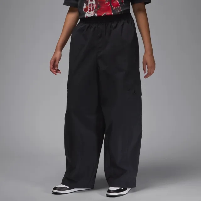 Nike Jordan Flight Chicago Women's Parachute Trousers - Black - Nylon