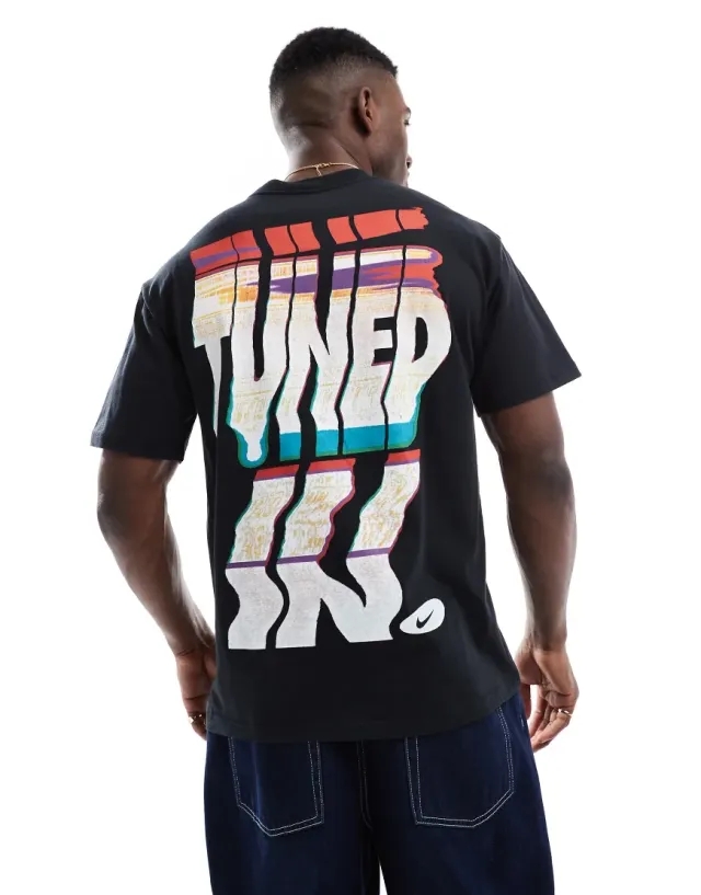 Nike M90 Men T-Shirts - Black
