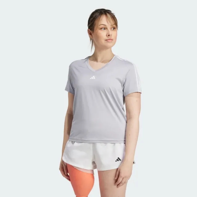 adidas AEROREADY Train Essentials 3-Stripes V-neck T-Shirt