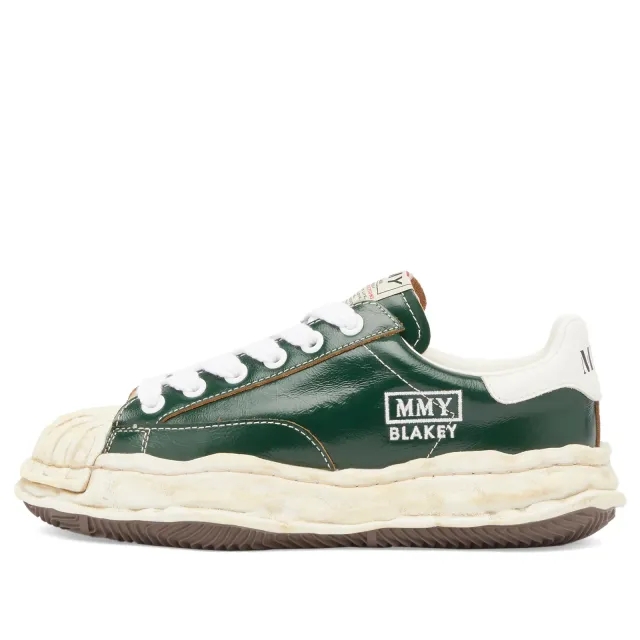 Maison MIHARA YASUHIRO Blakey Original Sole Wrinkled Leather Green
