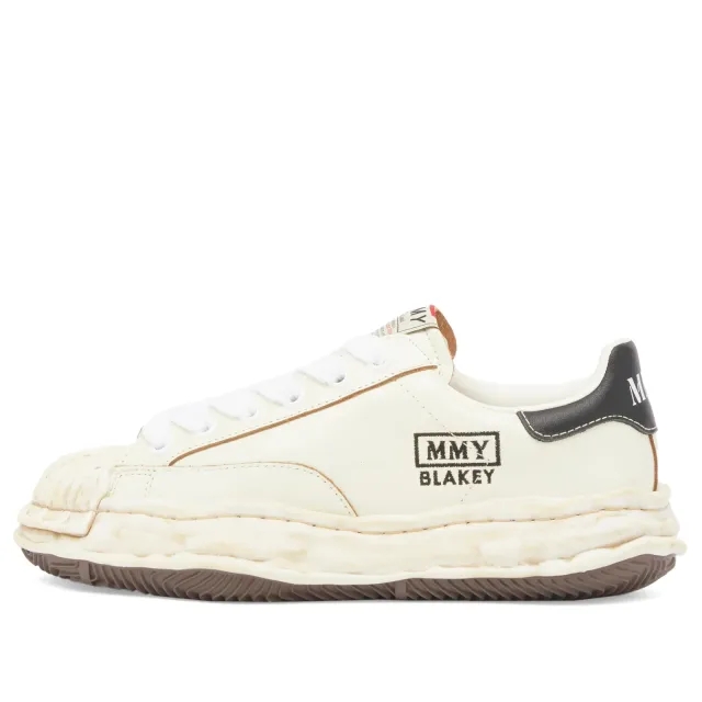 Maison MIHARA YASUHIRO Blakey Original Sole Wrinkled Leather White