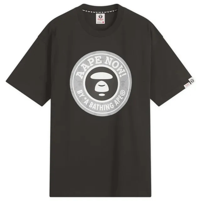 A Bathing Ape AAPE Stamp T-Shirt Black