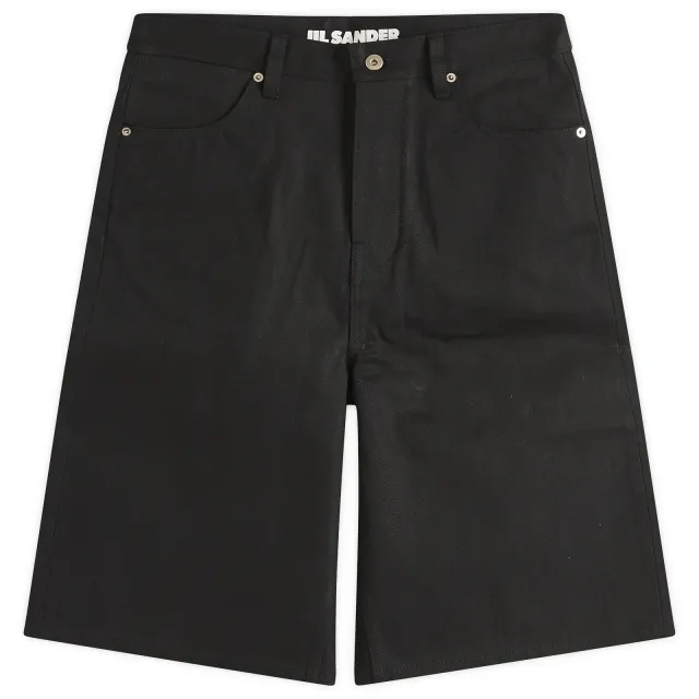 Jil Sander Men's Denim Shorts Black